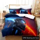 thumbnail image 1 of Mass Effec Bedding Set Boys Girls Duvet Cover Pillowcase Bed boys Adult Home Textileextile, 1 of 5