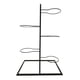 thumbnail image 4 of Almacenamiento Vertical de Pelotas, Estante de Almacenamiento de Baloncesto, Soporte de Baloncesto, Estante de Baloncesto de 5 Niveles para Niños de V Negro, 4 of 5