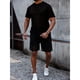 thumbnail image 2 of Conjunto Hombre Short y Polera Texturado Tendencia Botones 6263, 2 of 3