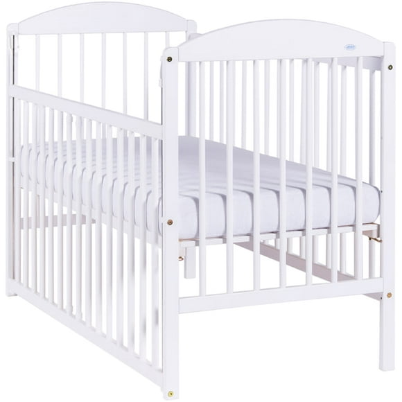 Cuna Colecho Lulaya Lateral Ajustable Color Blanco (120 X 60)