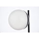 thumbnail image 4 of Lámpara de Mesa Eclipse de Metal, Vidrio y Mármol Elegant Lighting, 4 of 6