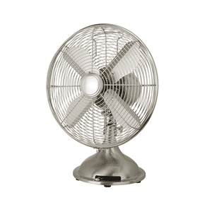Ventilador De Mesa Retro Sumo Vm30 12"" Plata