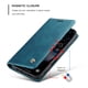 thumbnail image 5 of CaseMe Funda de Cuero para iPhone 17 Pro Max, Funda de Cuero Tipo Billetera con Tarjetero, Cierre Magnético, a Prueba de Golpes, Soporte, Funda Protectora para iPhone 17 Pro Max, Azul, 5 of 12