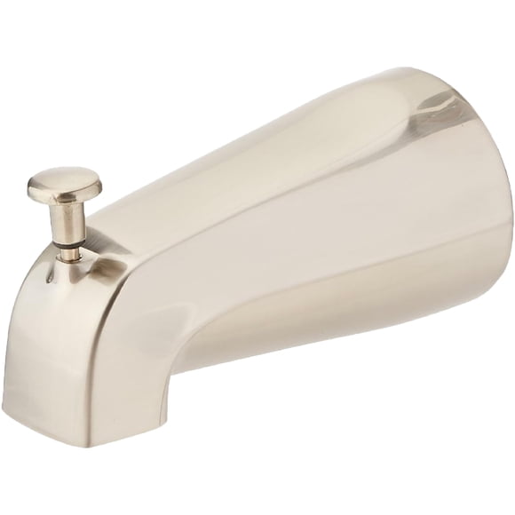 Salida desviadora para tina EZ-FLO 15080, 12.7 cm, zinc, níquel cepillado