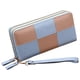 thumbnail image 1 of Cartera de mano de cuero con múltiples tarjeteros y cremallera de gran capacidad para viajes, 1 of 5