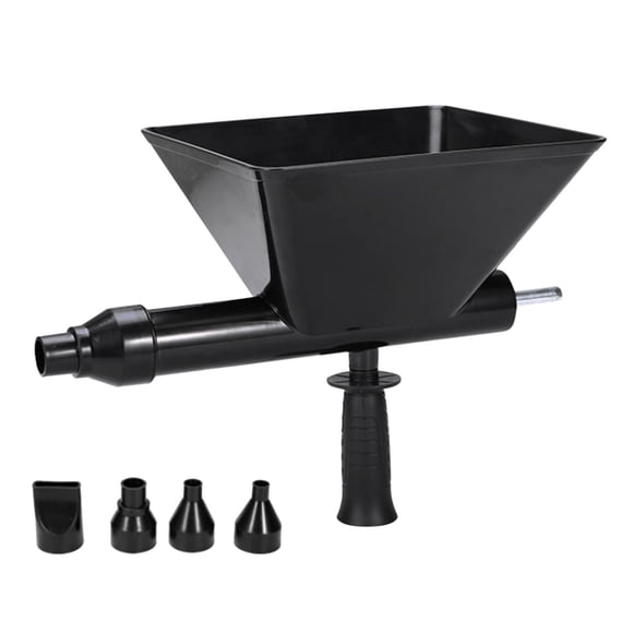 Herramienta de lechada de relleno para taladro manual eléctrico Ingeniería portátil Nylon Negro con 4 boquillas para paredes de ladrillos Decoración