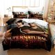 thumbnail image 1 of Supernatural SPN TV Play Quilt Duvet Cover Set Doona Cover 3-Piece Bedding Set, 1 of 4