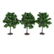 thumbnail image 2 of 3 piezas de diseño de modelo de árbol verde diorama paisaje edificio accesorios de bricolaje, 2 of 3