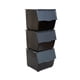 thumbnail image 1 of Contenedor 3 Piezas 50L Polipropileno Gris, 1 of 6