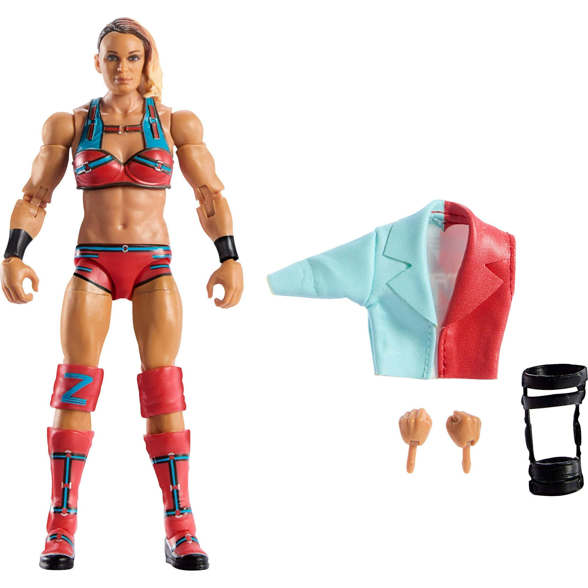 Figura De Acción Mattel Wwe Elite Zoey Stark De 6 Pulgadas Con Accesorios