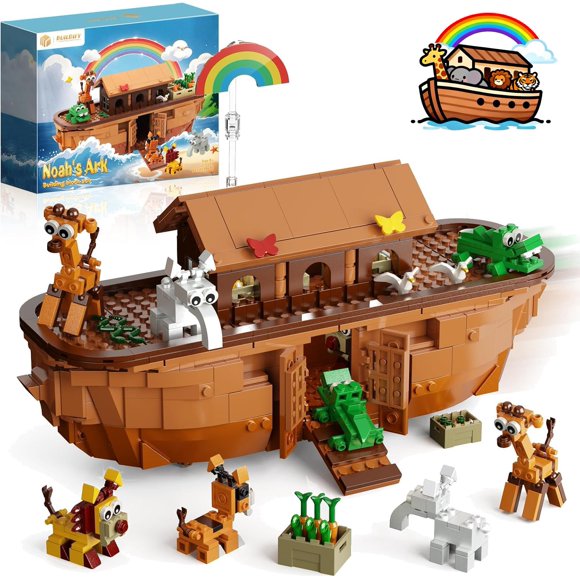 Bloques de Construcción BUILDIFY Arca de Noé - 845 Piezas