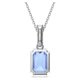 thumbnail image 4 of Collar Swarovski Millenia Azul con Rodio 64‑75 cm, 4 of 4
