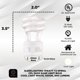 thumbnail image 2 of Bombilla SLEEKLIGHTING, 13 W, base GU24, 5000 K, luz diurna, paquete de 4, 2 of 7