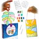 thumbnail image 1 of Kit de vidrieras Pinwheel Crafts DIY para niños con marcos, 1 of 7