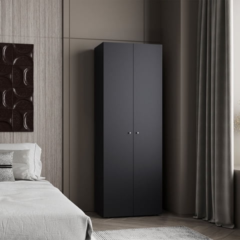 Closet 2 Puertas Tuhome 170X60X40,2 Cm Wengue