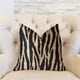 thumbnail image 2 of Cojín Plutus Brands Plutus Zippy Zebra Luxury 30 x 50 cm, 2 of 3