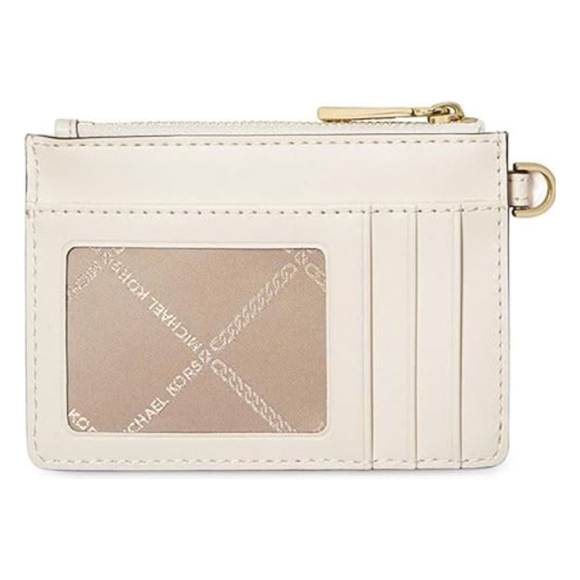 Billetera Michael Kors Cartera Pequeña Jet Set Para Mujer (vainilla/crema)