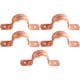 thumbnail image 1 of Soporte para tubería HoldRite, abrazadera de 2 orificios para cobre de 3/4 pulgada, paquete de 5, 1 of 6