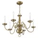 thumbnail image 4 of Candelabro Livex 6 luces 61 cm latón antiguo, 4 of 9