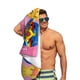 thumbnail image 5 of Tobee Toalla de playa de secado rápido con diseño temático, regalo para mujeres y niñas, ideal para cumpleaños, fans, amantes de la música, uso en la playa o al aire libre, 78 × 180 cm, 5 of 6