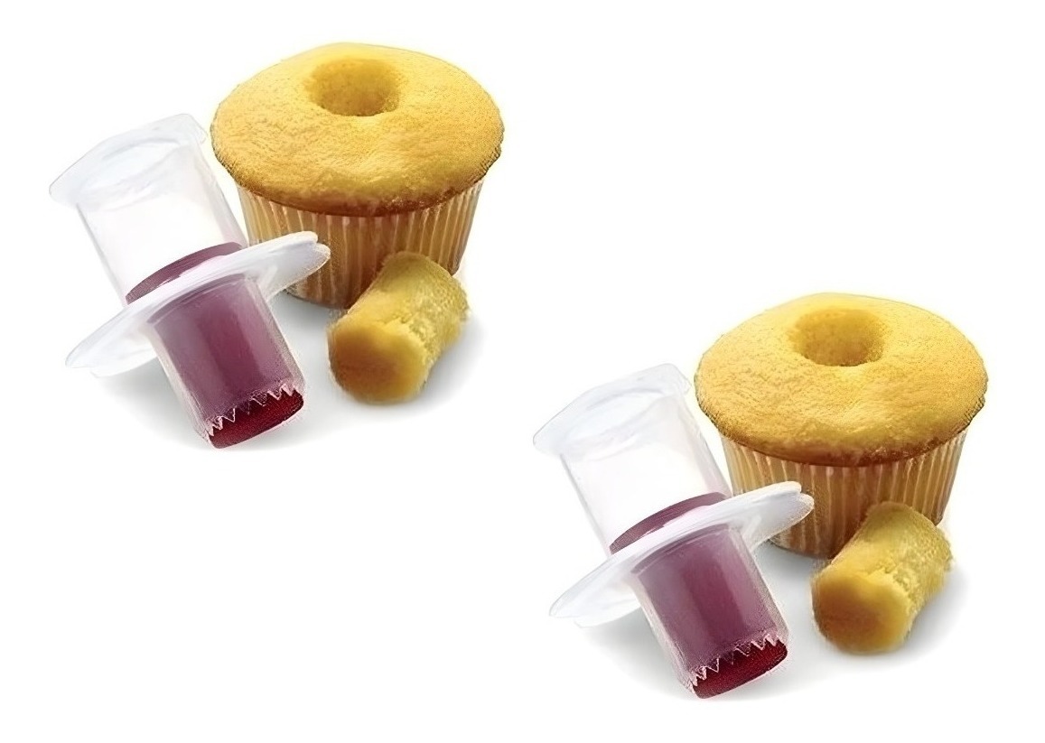 Genérico - X2 Saca Bocado Para Cupcake Descorazonador Ahuecador Cupcake