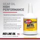 thumbnail image 3 of Aceite para engranajes de coche Red Line 50204 SAE 75W80 API GL-4 946 ml (2 unidades), 3 of 6