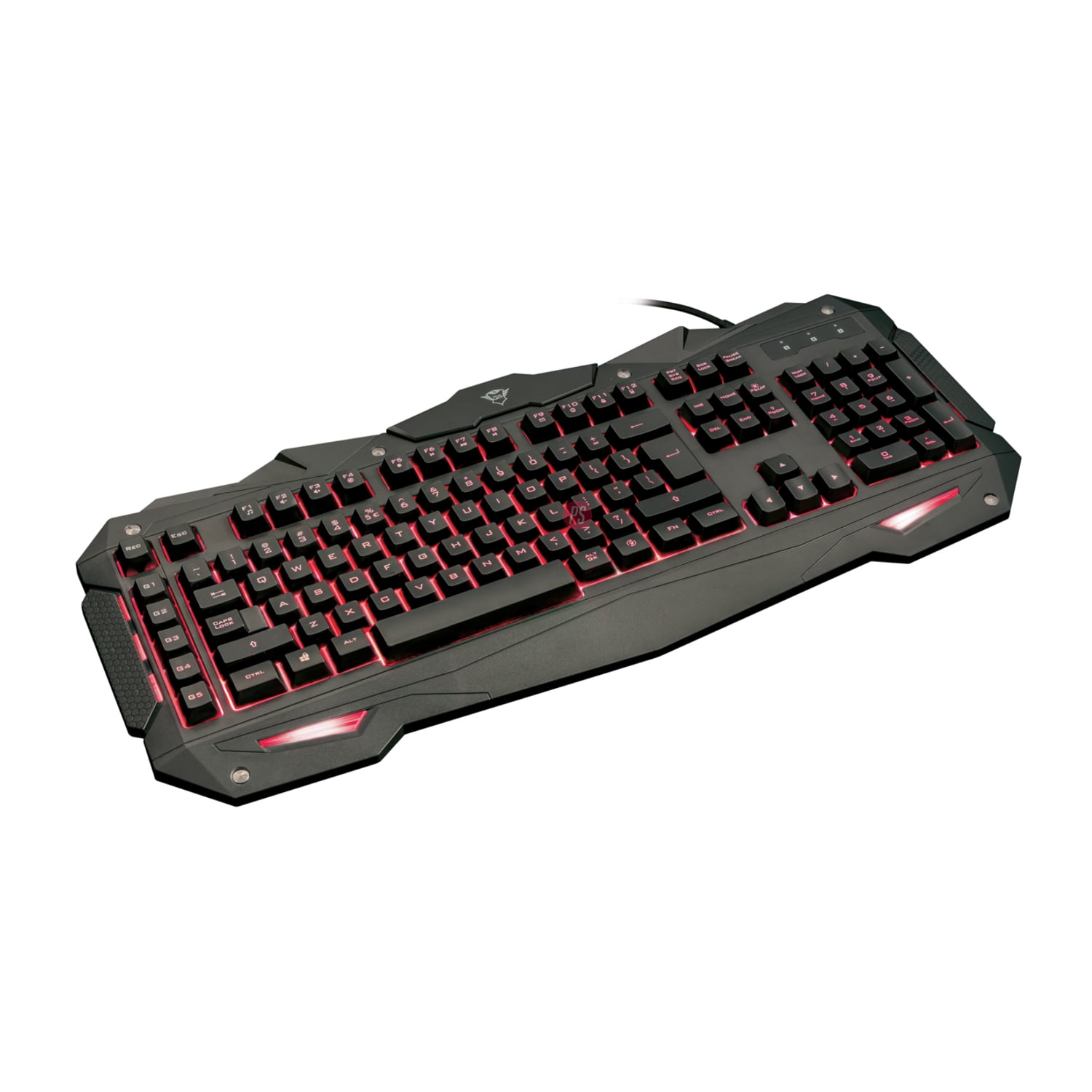 Trust - Teclado Gamer Led De 3 Colores Gxt 840 Myra - Ps