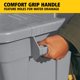 thumbnail image 3 of Rubbermaid Commercial Products BRUTE Tote with Lid, Gray, 20 Gallons, 3 of 3