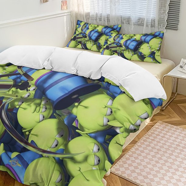 Toy StoryCartoon Collection 3-Piece Comforter Set, Personalized Bedding Decor for Kids And Teens Bed Sheets