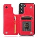 thumbnail image 1 of PU Leather Card Holder Wallet Case For Samsung Galaxy S23 S22 S21 S20 Note 20 Ultra Plus Kickstand Durable Shockproof Cover, 1 of 3