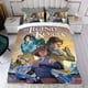 thumbnail image 4 of La Leyenda de Korra Conjunto de sábanas temático, trío de piezas, cómodo y amigable con la piel, diseño único, regalo de decoración para el hogar para familiares, amigos y fans,140cm *210cm, 4 of 6