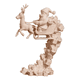 thumbnail image 1 of Decoración torre de regalos papá Noel, 1 of 3