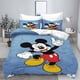 thumbnail image 1 of Mickey Mouse duvet cover pillowcase, cute bedding set, home room bedroom boy girls duvet cover gift queen size double bed Bed Sheets, 1 of 5