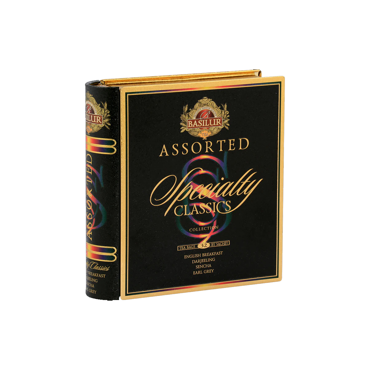 Basilur - Te Negro Verde Surtido Libro Specialty 32 Bolsas