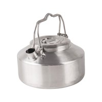 Magideal - Hervidor De Agua Para Acampar Hervidor De Té Pequeño Calentamiento Rápido Mango Doble Anti Escaldado Hervidor Para Exteriores Campamento Té Cafetera