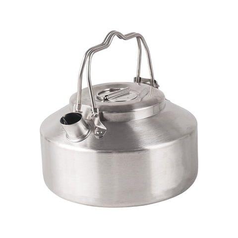 Magideal - Hervidor De Agua Para Acampar Hervidor De Té Pequeño Calentamiento Rápido Mango Doble Anti Escaldado Hervidor Para Exteriores Campamento Té Cafetera