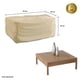 thumbnail image 1 of Cobertor Funda de Mesa de Centro Cuadrada M Tapado Covers - Wagen Covers, 1 of 3
