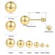 thumbnail image 2 of Pendiente CUTEFEEL de 10 mm con chapado de oro 18K sobre plata de ley, 2 of 7