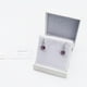 thumbnail image 3 of Aros Punto de Luz Plata Italiana 925 y Cristal Antique Pink, 3 of 4