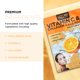thumbnail image 2 of Mascarilla facial hidratante Azure con vitamina C y colágeno, paquete de 5, 2 of 5