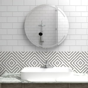 Fmfurniture - Espejo Ovalado Fm-030 60X60X1,9