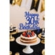 thumbnail image 4 of Decoración para tartas Decoburst con purpurina azul para cumpleaños número 30, 4 of 5