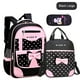 thumbnail image 1 of 3 Pcs Children School Bags For Girl Korean Cute 1-6 Grade Backpack Set Primary Kid Student Pencil Case Back Pack Handbag Mochila, 1 of 3