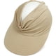 thumbnail image 5 of Sombrero De Sol De Ala Ancha Para Mujer Verano Upf 50+ Protección Uv Gorra Deportiva De Playa Diseño De Copa Abierta Plegable, 5 of 6
