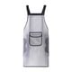 thumbnail image 5 of Delantal De Chef Delantal De Cocina Delantal Impermeable A Prueba De Aceite Para Chef Salon Hombres Mujeres Blanco, 5 of 5