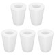 thumbnail image 1 of Tapones de silicona Labasics pack de 5 unidades con agujero de 0,8 cm color blanco, 1 of 5