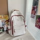 thumbnail image 1 of Stylish Multi-Layer School Bag: Large Capacity Student Backpack With Duck Pendant Travel Bag, 1 of 5