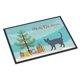 thumbnail image 1 of Felpudo Caroline's Treasures 46 × 69 cm Gato Korat Navideño, 1 of 7