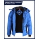 thumbnail image 3 of Chaqueta de invierno Reebok Thick Heavyweight para hombre, azul S, 3 of 7