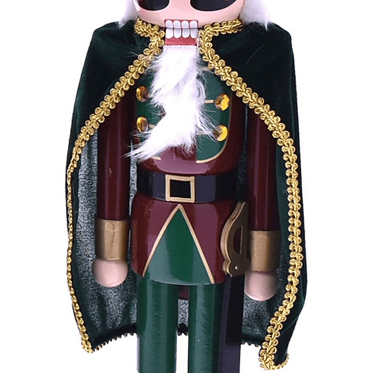 Cascanueces De Navidad 55Cm Vinotinto